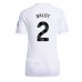 Maillot de foot Manchester United Diogo Dalot #2 Extérieur vêtements Femmes 2025-26 Manches Courtes